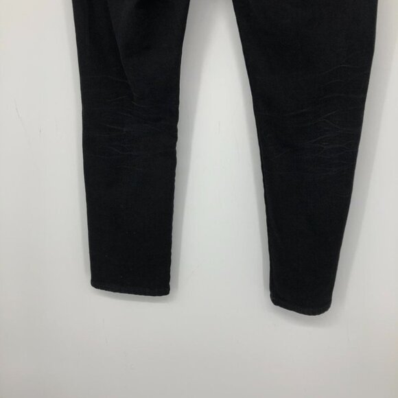 Brockenbow X Zadig & Voltaire Black Queen Mary studded Diamond jeans size 26 - Picture 6 of 16